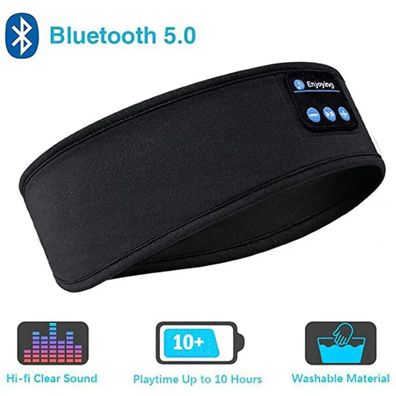 The Eclipse™ - Masques de Sommeil Bluetooth (Blackout Edition)