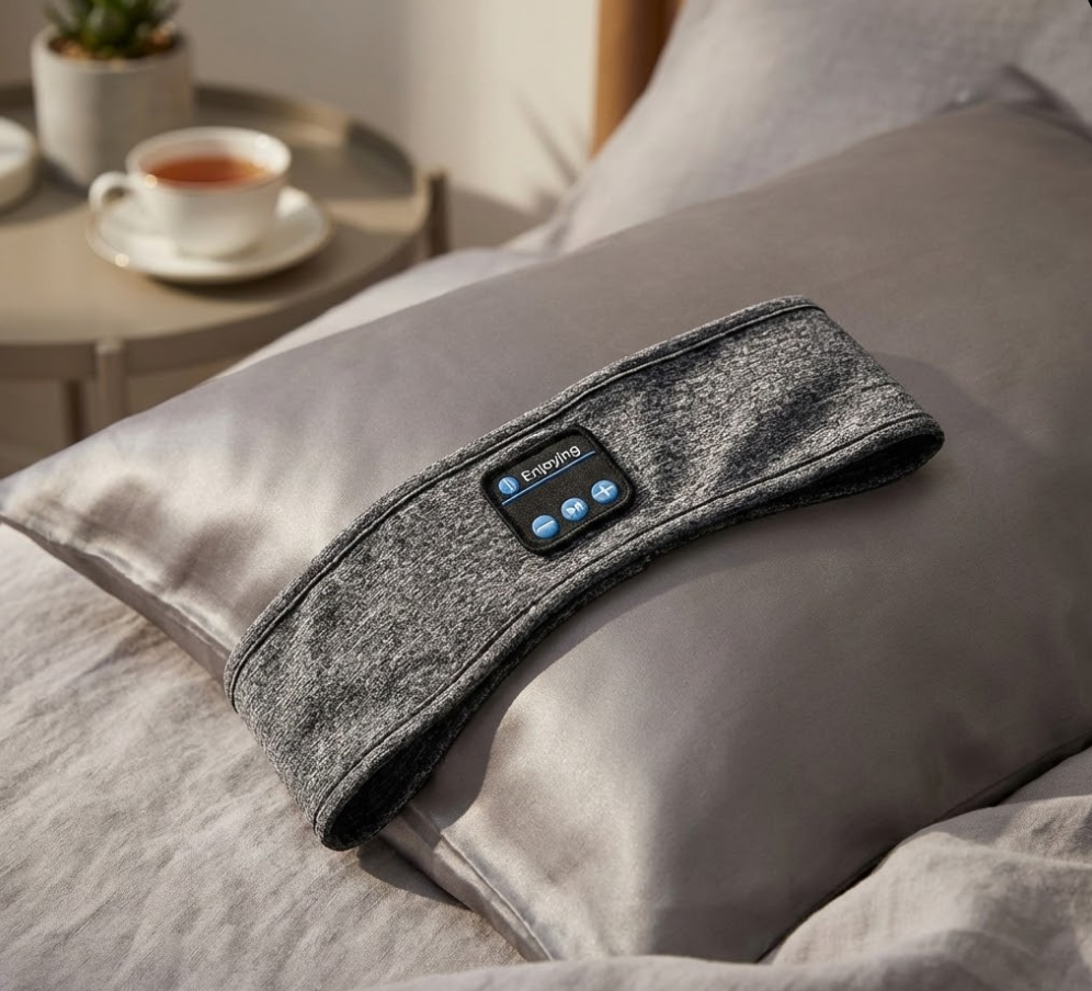 Eclipse™ - Masque de Sommeil Bluetooth (Blackout Edition)